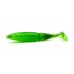 Силиконовая приманка для рыбалки, Taipan Grabber, 3,0 дюйма, 8шт/уп, цвет №08 Green neon